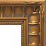 #007, Gold Ornate Brass with Antique Finish