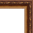 #284, Amelia Slim Gold with Ornate Floral Detail