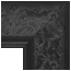 #412, Black Embellished Gothic Ornate