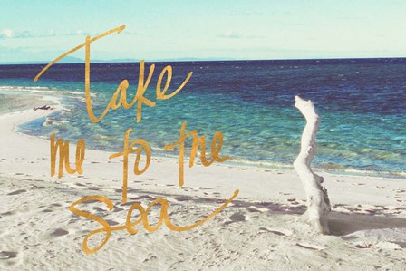Beach Please II by Kathy Mansfield art print