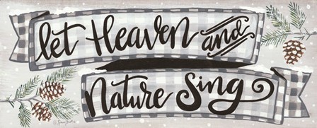 Heaven and Nature by Sara Baker art print