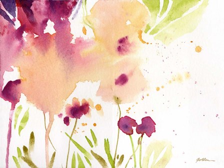 Maroon by Sheila Golden art print