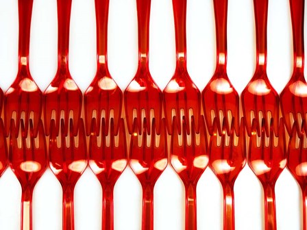 Forks 9 by Clive Branson art print