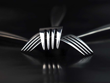 Forks 16 by Clive Branson art print