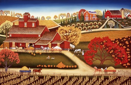 Mr Coles Granary by Kathy Jakobsen art print