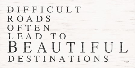 Beautiful Destinations by Jaxn Blvd art print