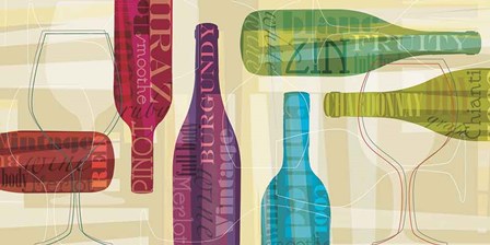 All Bottled Up by Tandi Venter art print