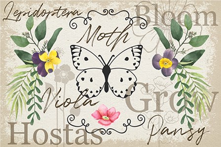 Spring Flowers by ND Art &amp; Design art print