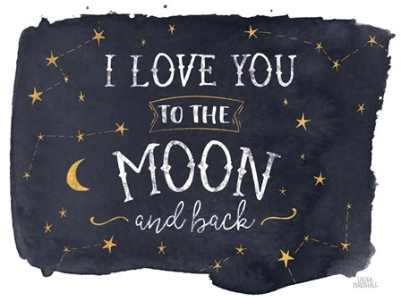 Celestial Love I by Laura Marshall art print