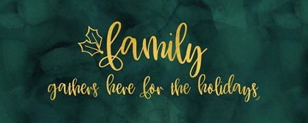All that Glitters panel I-Family Gathers by Tara Reed art print
