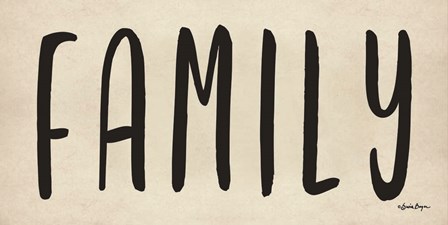 Family by Susie Boyer art print