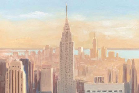 Manhattan Dawn by James Wiens art print