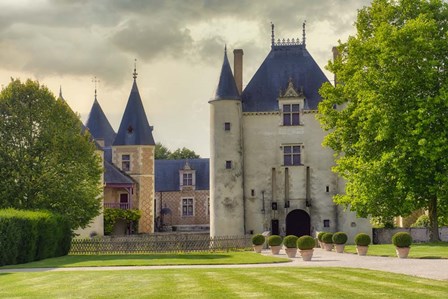 Castle and Lawn by Cora Niele art print