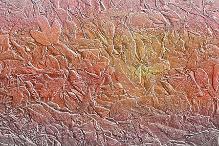 Leaves in Pastel Colors 1 by Anita Vincze art print