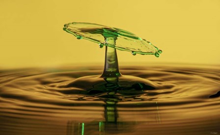 Liqiud Splash 1 by Gordon Semmens art print