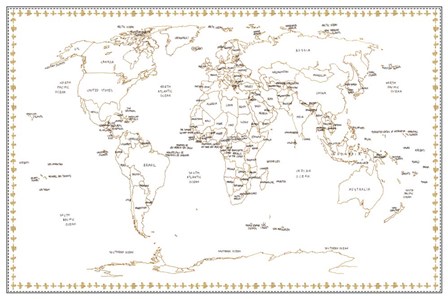 World Schematic by Melissa Wang art print