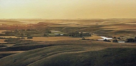 Golden Evening by Ron Parker art print