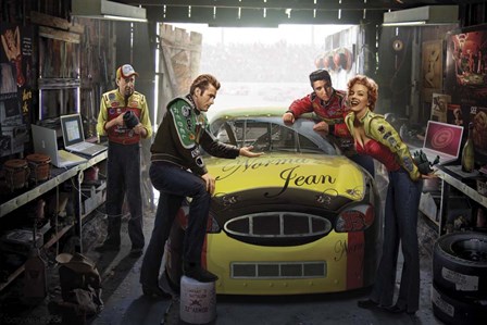 Eternal Speedway by Chris Consani art print