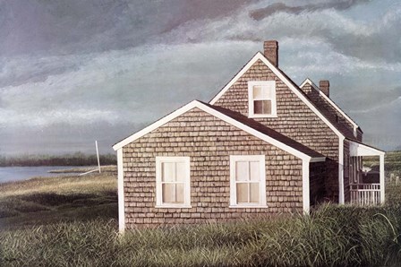 Crooked House by Tom Mielko art print
