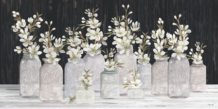 Spring Blooms in a Row by Cindy Jacobs art print