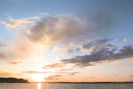 Bayside Sunset I by Lori Deiter art print