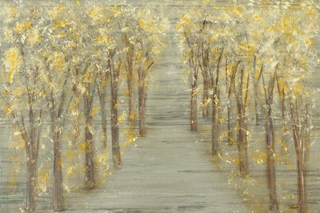 Gold Forest by Roberto Gonzalez art print
