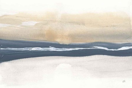 Tonal Blue Gray IV Crop by Chris Paschke art print