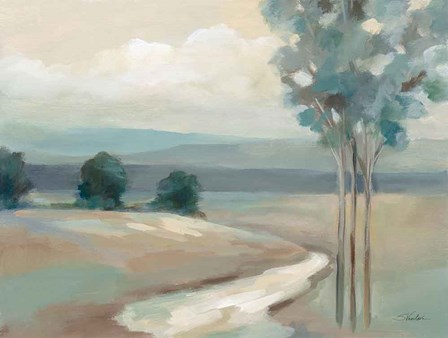 Sage Trees by Silvia Vassileva art print