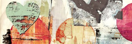 Pop Love #1 (detail) by Peter Winkel art print