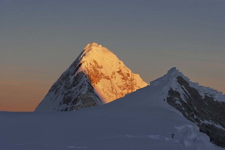 Sunrise on Artesonraju Mountain, Peru by Giulio Ercolani/Stocktrek Images art print