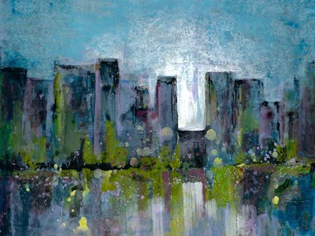 City Nights 2 by Doris Charest art print