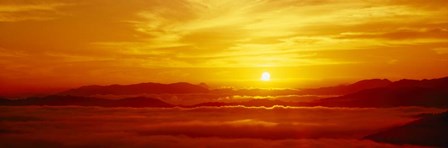 Sunset Wakasawan Quasi National Park Kyoto Japan by Panoramic Images art print