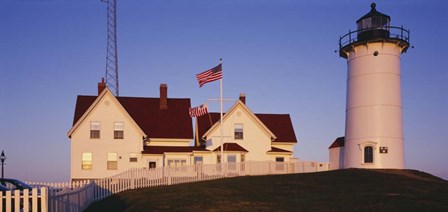 Nobska Lighthouse Woods Hole by Panoramic Images art print