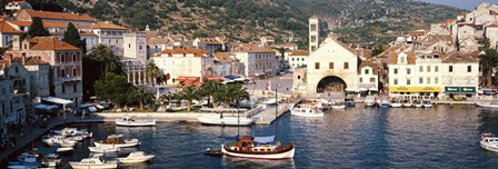 Scenic Harbor by Panoramic Images art print