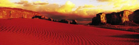 Thunderbird Mesa Monument Valley Tribal Park by Panoramic Images art print