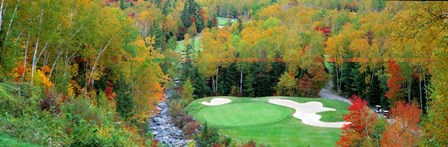 New England Golf Course New England by Panoramic Images art print