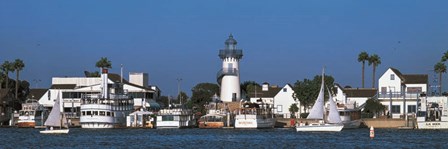 Marina Los Angeles by Panoramic Images art print