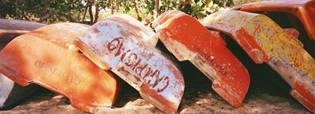 Beached Boats Cuba by Panoramic Images art print