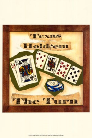 Hold &#39;em II by Jennifer Goldberger art print