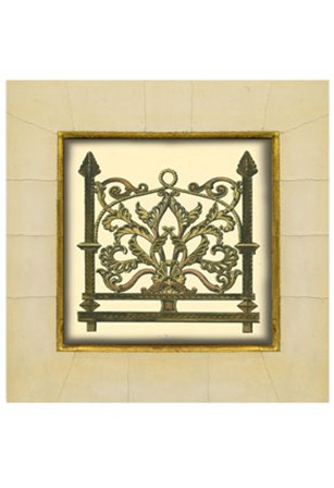 Gate in Gesso I (H) art print
