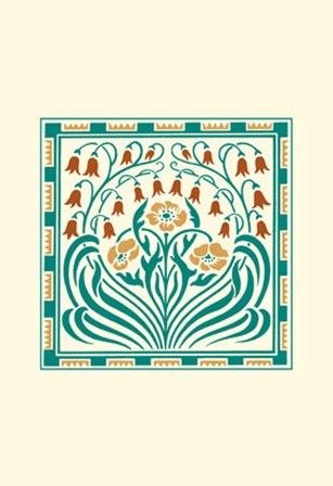 Tile Motif III by Vision Studio art print