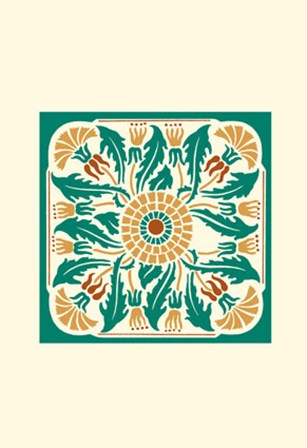 Tile Motif V by Vision Studio art print