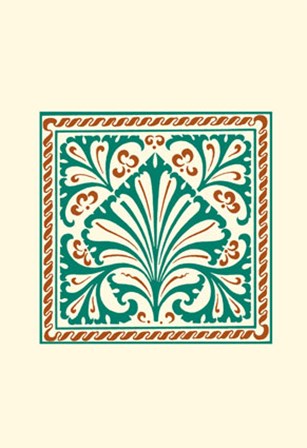 Tile Motif VI by Vision Studio art print