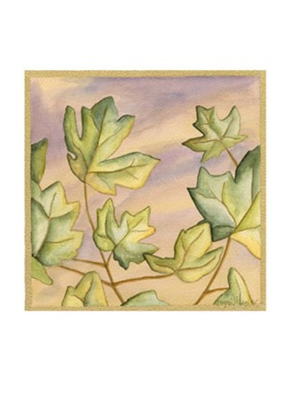 Luminous Leaves III by Megan Meagher art print