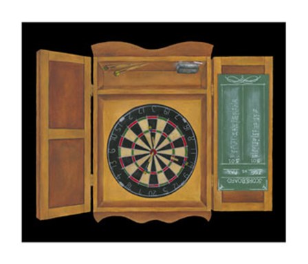 Bull&#39;s Eye II by Jennifer Goldberger art print