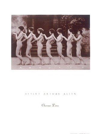 Chorus Line by Albert Allen art print