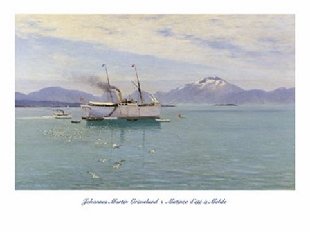 Matinee d&#39;Ete a Molde by Johannes Martin Grimelund art print