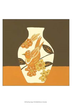 Take Wing in Orange I by Vision Studio art print