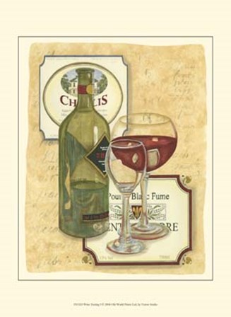 Small Wine Tasting I by Vision Studio art print