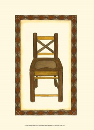 Rustic Chair III by Vanna Lam art print